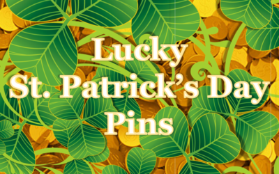 St. Patricks Day Good Luck Pins