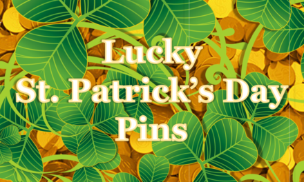 St. Patricks Day Good Luck Pins