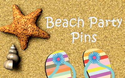 Beach Party Pins