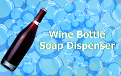 Wine Bottle Soap Dispenser
