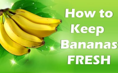How to Keep Bananas Fresh –  Pinterest Life Hack